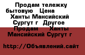 Продам тележку бытовую › Цена ­ 3 500 - Ханты-Мансийский, Сургут г. Другое » Продам   . Ханты-Мансийский,Сургут г.